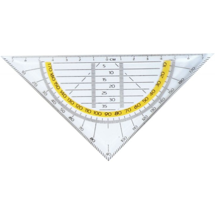 Equerre géométrique 16 cm 2400237
