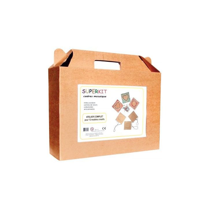 Atelier créatif 12 cadres photos à décorer 519