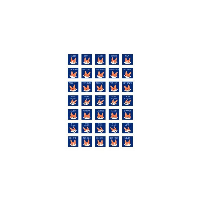 Achetez Pochette de 700 gommettes bon points appréciation AE161C MAILDOR CLAIREFONTAINE pas cher su..