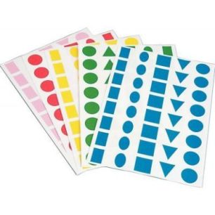 Achetez Pochette de 1440 maxi gommettes formes géométriques assorties MAJ/1200 CLEOPATRE pas cher ..