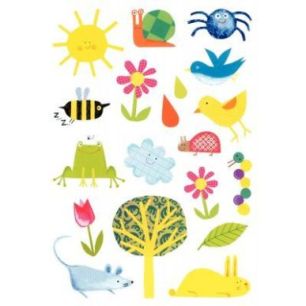 Achetez Pochette de 99 maxi gommettes jardin, adhésives repositionnables AE036 O MAILDOR CLAIREFONT..