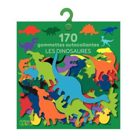 Achetez Pochette 170 gommettes dinosaures 06015 pas cher sur Ma Rentrée Scolaire