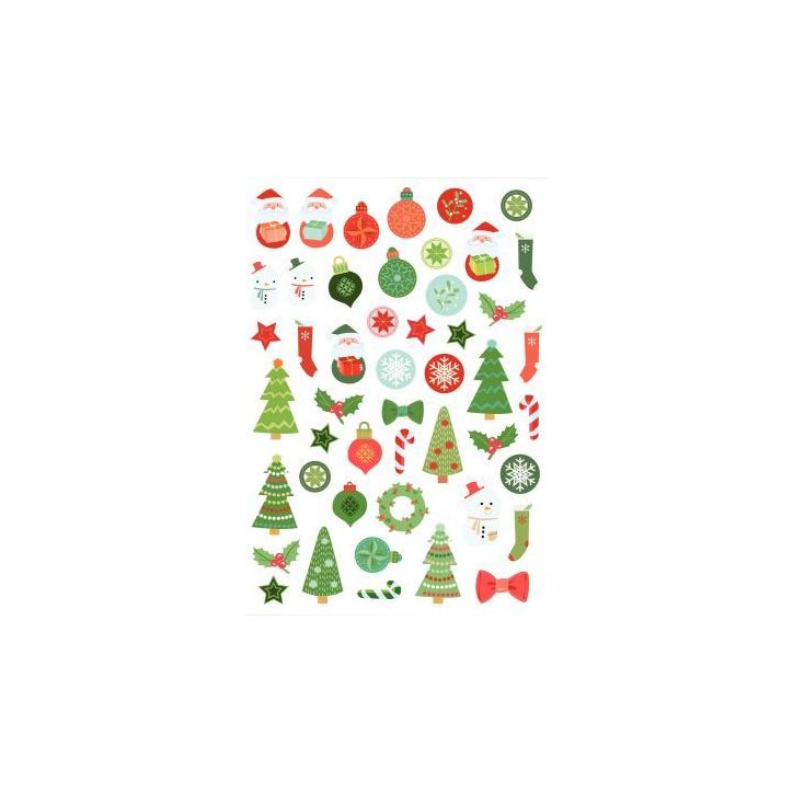 Sachet de 346 gommettes Noël assorties MAJ6094