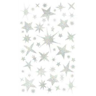 Achetez Blister de 1020 gommettes étoiles holographiques argent AE238C AVENUE MAN CLAIREFONTAINE pa..