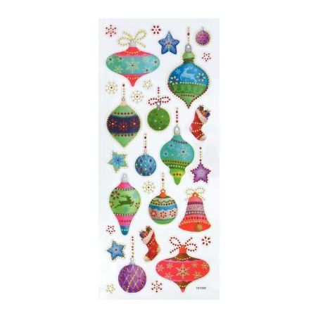 Achetez Pochette de 153 stickers avec strass pailletés thème Noël 19390 pas cher sur Ma Rentrée ..