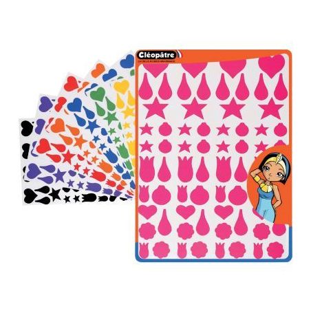 Achetez Lot de 16 planches A5 de gommettes diverses GADIV/16 CLEOPATRE pas cher sur Ma Rentrée Scol..