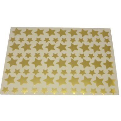 Achetez Pochette de 672 gommettes étoiles métallisées or MAJ27353 pas cher sur Ma Rentrée Scolai..
