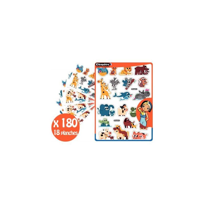 Achetez Pochette de 180 maxi gommettes animaux et leurs bébés GAANIBABY/18 CLEOPATRE pas cher sur .. Achetez Pochette de 180 maxi gommettes animaux et leurs bébés GAANIBABY/18 CLEOPATRE pas cher sur ..