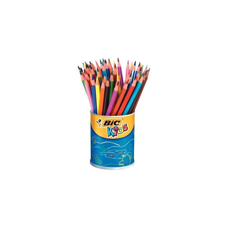 Achetez Pot de 60 crayons de couleur Evolution couleurs assortis 8412292 EVOLUTION BIC pas cher sur ..