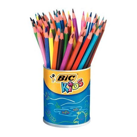 Achetez Pot de 60 crayons de couleur Evolution couleurs assortis 8412292 EVOLUTION BIC pas cher sur ..