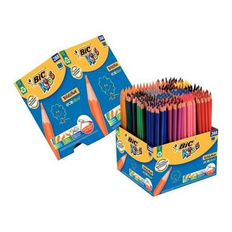 Achetez Classpack de 208 crayons de couleur Evolution dont 80 gratuits 509298 EVOLUTION BIC pas cher..
