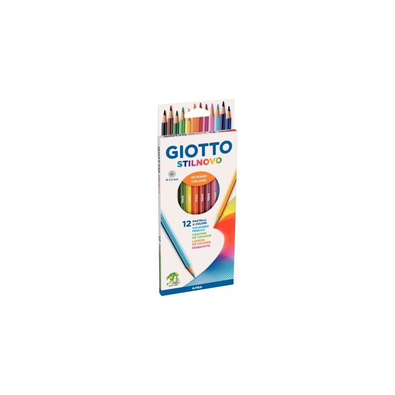 Achetez Etui de 12 crayons de couleur Stilnovo assortis F25650000 STILNOVO GIOTTO pas cher sur Ma Re..