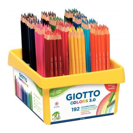 Achetez Classpack de 192 crayons de couleur Giotto Colors 3.0 F523300 GIOTTO pas cher sur Ma Rentré..