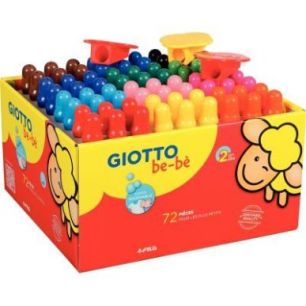 Achetez Maxi classpack de 72 crayons de couleur maxi bébé F525400 GIOTTO BEB GIOTTO pas cher sur M..
