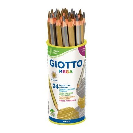 Achetez Pot de 24 crayons de couleur or et argent F518000 GIOTTO pas cher sur Ma Rentrée Scolaire