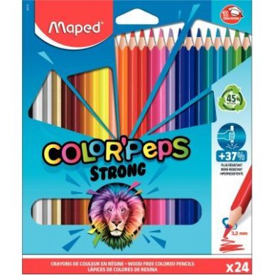 Achetez Pochette de 24 crayons de couleur Color'peps 862724 MAPED pas cher sur Ma Rentrée Scolaire