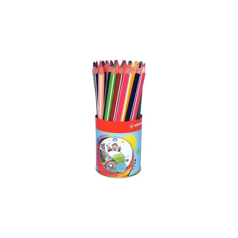 Achetez Pot de 38 crayons de couleur triangulaires F498001 STABILO pas cher sur Ma Rentrée Scolaire Achetez Pot de 38 crayons de couleur triangulaires F498001 STABILO pas cher sur Ma Rentrée Scolaire