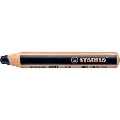 Achetez Crayon de couleur Woody noir F880/750 STABILO pas cher sur Ma Rentrée Scolaire