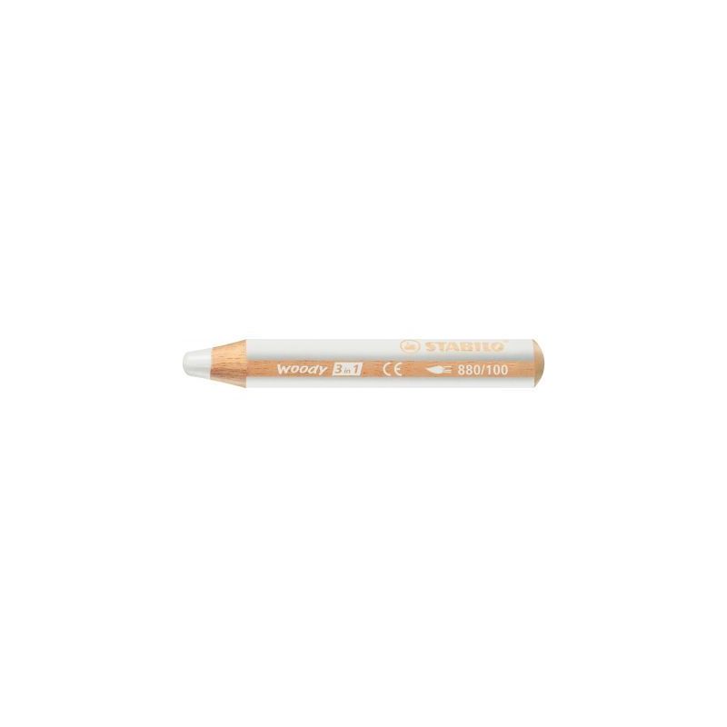 Achetez Crayon de couleur Woody blanc 880/100 STABILO pas cher sur Ma Rentrée Scolaire