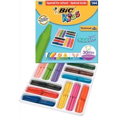 Achetez Classpack de 144 craies Plastidécor triangulaires 8878332 BIC KIDS BIC pas cher sur Ma Rent..
