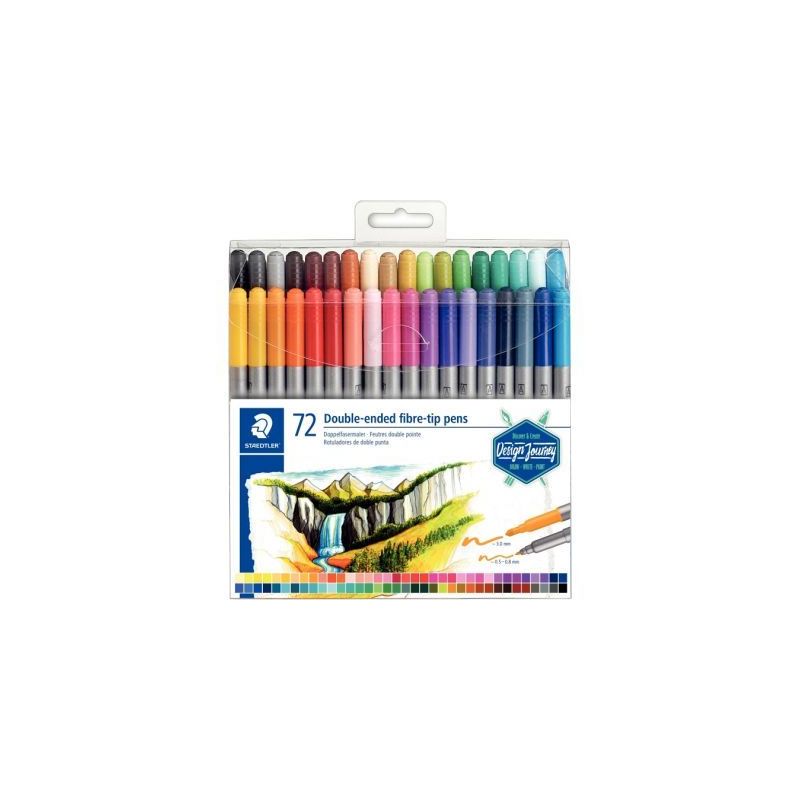 Achetez Étui de 72 feutres double pointe Design Journey 3200 TB72 STAEDTLER pas cher sur Ma Rentré.. Achetez Étui de 72 feutres double pointe Design Journey 3200 TB72 STAEDTLER pas cher sur Ma Rentré..
