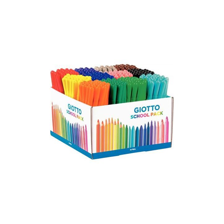 Maxi classapack de 288 feutres Turbo Color dont 40 gratuits F525000 GIOTTO