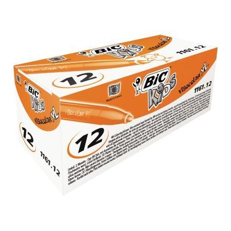 Achetez Boîte de 12 feutres Visacolor 1161 orange 8289884 VISACOLOR BIC pas cher sur Ma Rentrée Sc..