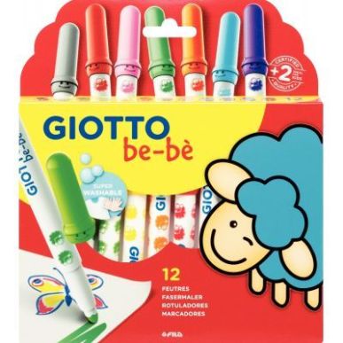 Achetez Pochette de 12 feutres Maxi Bébé F46990000 GIOTTO pas cher sur Ma Rentrée Scolaire