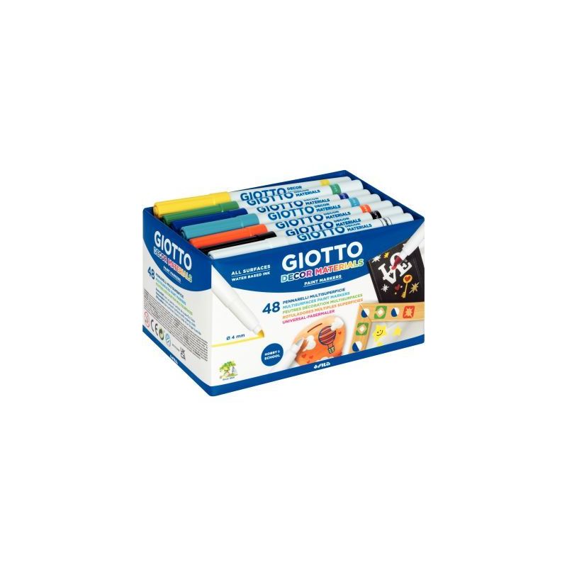 Achetez Classpack 48 feutres décors matériels F524600 GIOTTO pas cher sur Ma Rentrée Scolaire