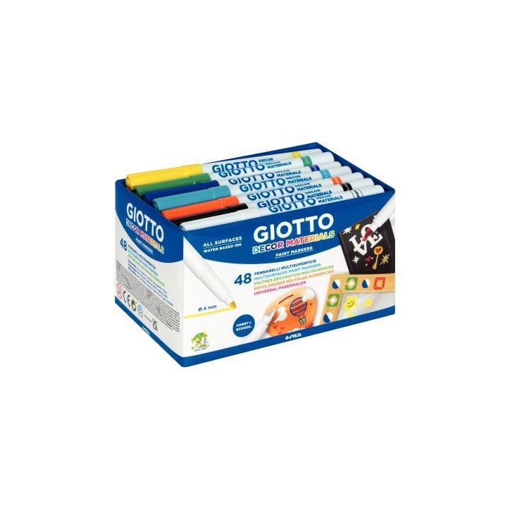 Classpack 48 feutres décors matériels F524600 GIOTTO