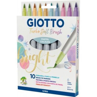 Achetez Etui de 10 feutres Soft Brush pastel F426900 GIOTTO pas cher sur Ma Rentrée Scolaire