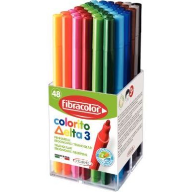 Achetez Pot de 48 feutres triangulaire delta 3 10333SW048BA pas cher sur Ma Rentrée Scolaire