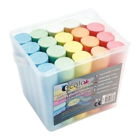 Achetez Seau de 20 craies O' Color pastel 1836 pas cher sur Ma Rentrée Scolaire