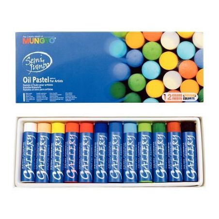 Achetez Boîte de 12 craies pastels à l'huile Jumbo MOPSJ12 CRAY-PAS pas cher sur Ma Rentrée Scola..