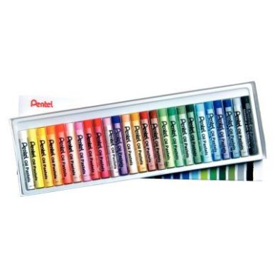 Achetez Boîte de 25 craies Pastel à l'huile diamètre 8mm PHN-25U PENTEL pas cher sur Ma Rentrée ..