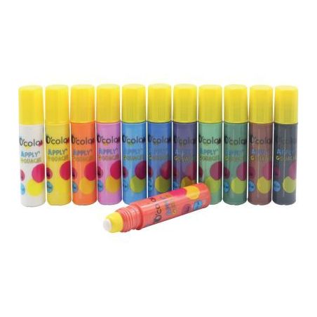 Achetez Lot de 12 tampons mousse gouache coloris assortis 2301 pas cher sur Ma Rentrée Scolaire