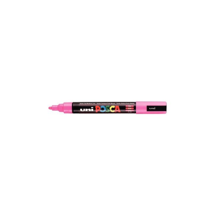 Marqueur pointe moyenne conique rose PC5M RE POSCA UNIBALL