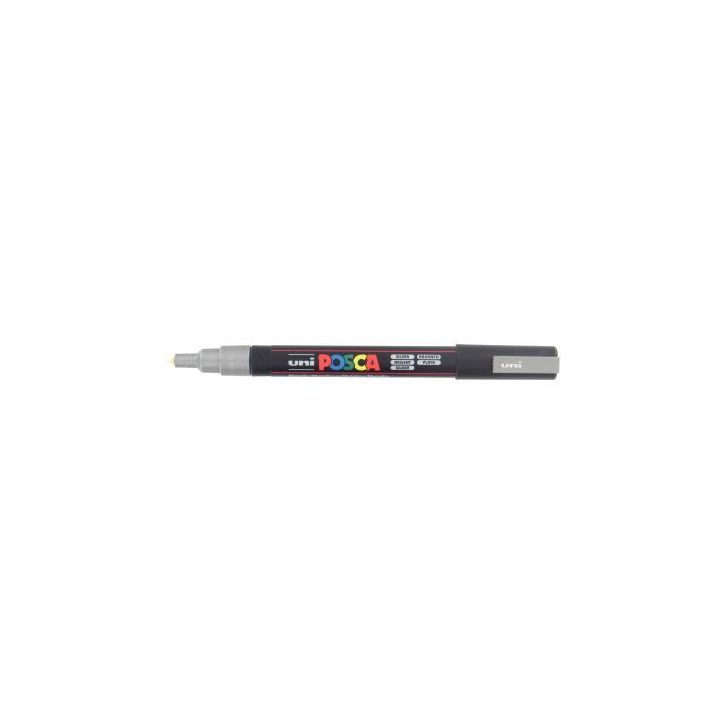 Marqueur pointe fine conique argent PC3M AR POSCA UNIBALL