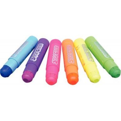 Achetez Boite de 6 sticks de gouache fluo 1982 pas cher sur Ma Rentrée Scolaire