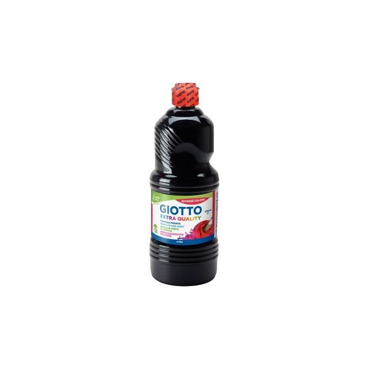 Flacon de 1L de gouache liquide GIOTTO noir F53342400 GIOTTO