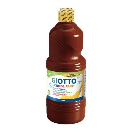 Achetez Flacon de 1 Litre de gouache liquide lavable GIOTTO marron F535528 GIOTTO pas cher sur Ma Re..