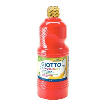 Achetez Flacon de 1 Litre de gouache liquide lavable GIOTTO rouge F535508 GIOTTO pas cher sur Ma Ren..