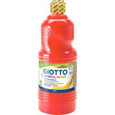 Achetez Flacon de 1 Litre de gouache liquide lavable GIOTTO rouge F535508 GIOTTO pas cher sur Ma Ren..