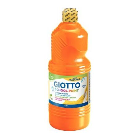 Achetez Flacon de 1 Litre de gouache liquide lavable GIOTTO orange F53550500 GIOTTO pas cher sur Ma ..