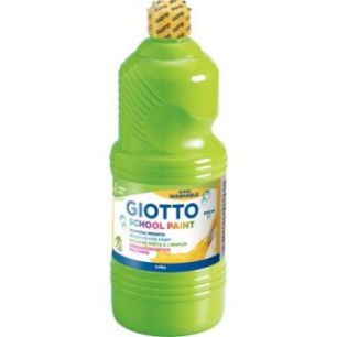 Achetez Flacon de 1L de gouache liquide lavable GIOTTO, vert printemps F535511 GIOTTO pas cher sur M..
