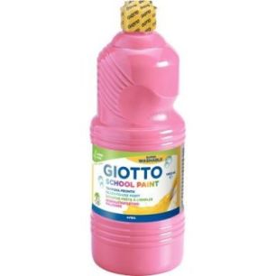 Achetez Flacon de 1 Litre de gouache liquide lavable GIOTTO rose F535506 GIOTTO pas cher sur Ma Rent..