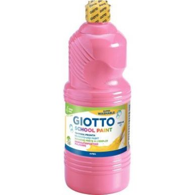 Achetez Flacon de 1 Litre de gouache liquide lavable GIOTTO rose F535506 GIOTTO pas cher sur Ma Rent..