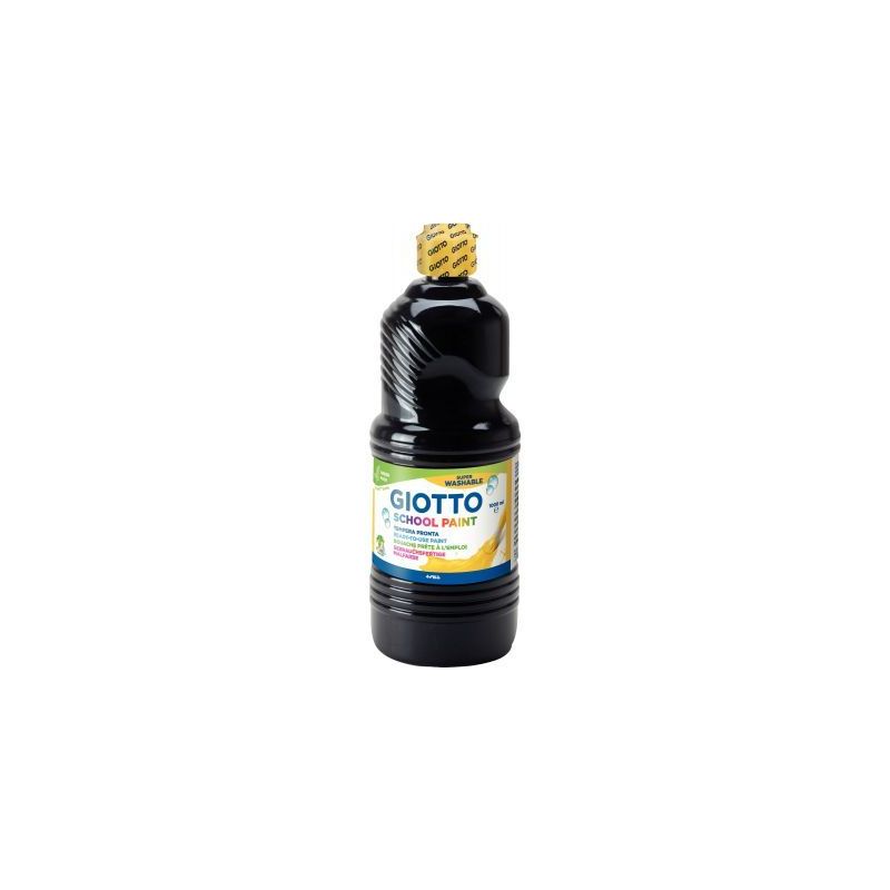 Achetez Flacon de 1 Litre de gouache liquide lavable GIOTTO noir F535524 GIOTTO pas cher sur Ma Rent..