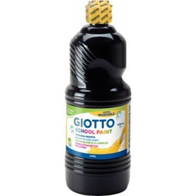 Achetez Flacon de 1 Litre de gouache liquide lavable GIOTTO noir F535524 GIOTTO pas cher sur Ma Rent..