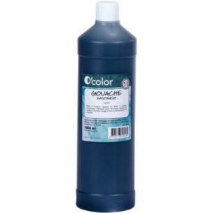 Achetez Flacon 1 litre de gouache liquide économique O'COLOR noir 07874 O'COLOR pas cher sur Ma Ren..